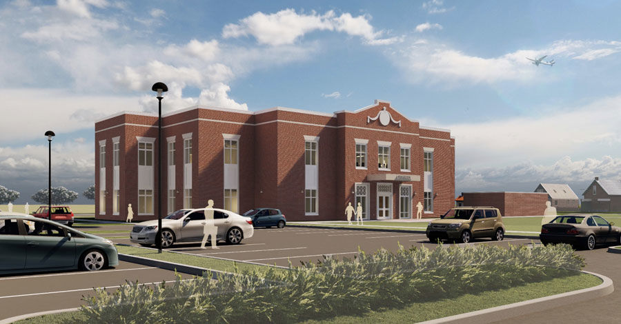 Proposed new city hall